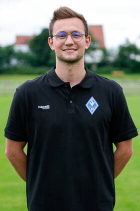 Cedric Schmidt Physiotherapist SV Waldhof Mannheim 3 League, Portrait Date 2021 2022 xozx
