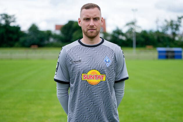 Timo Koenigsmann Goalkeeper SV Waldhof Mannheim 3 League, Portrait Date 2021 2022 xozx