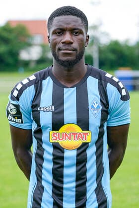 Emmanuel Leonce Kouadio SV Waldhof Mannheim 3 League, portrait date 2021 2022 xozx