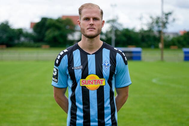 Marcel Seegert SV Waldhof Mannheim 3 league, portrait date 2021 2022 xozx