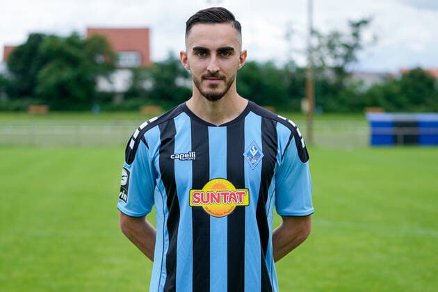 Onur Ünlücifci SV Waldhof Mannheim 3 League, Porträttermin 2021 2022 xozx