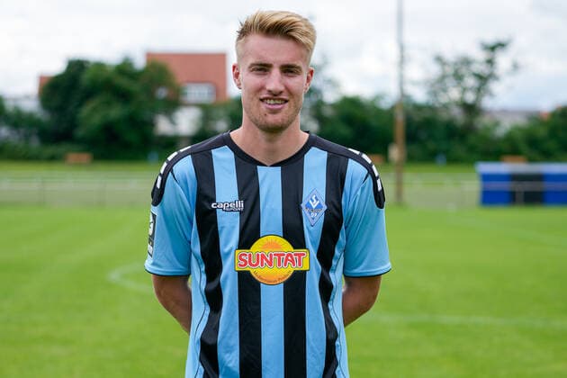 Fridolin Wagner SV Waldhof Mannheim 3 league, portrait date 2021 2022 xozx