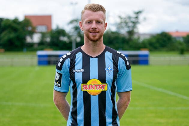 Dominik Martinovic SV Waldhof Mannheim 3 League, portrait date 2021 2022 xozx