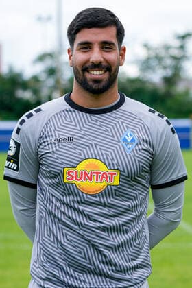 Akin Akar Goalkeeper SV Waldhof Mannheim 3 League, Porträttermin 2021 2022 xozx