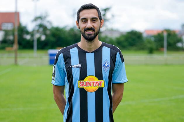Rafael Garcia SV Waldhof Mannheim 3 League, portrait date 2021 2022 xozx