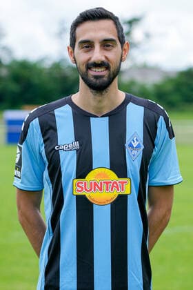 Rafael Garcia SV Waldhof Mannheim 3 League, portrait date 2021 2022 xozx