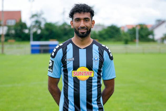 Mohamed Gouaida SV Waldhof Mannheim 3 League, portrait date 2021 2022 xozx