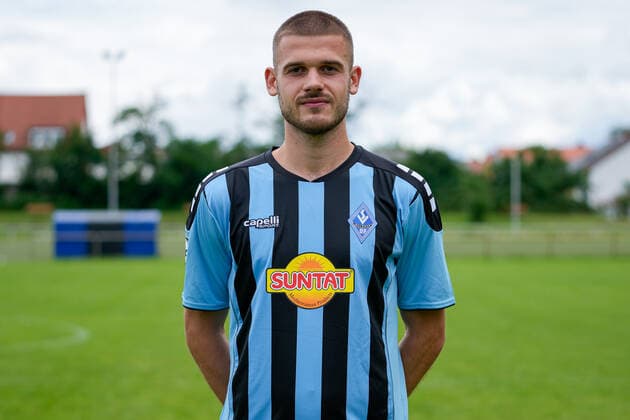 Jan Christoph Just SV Waldhof Mannheim 3 league, portrait date 2021 2022 xozx