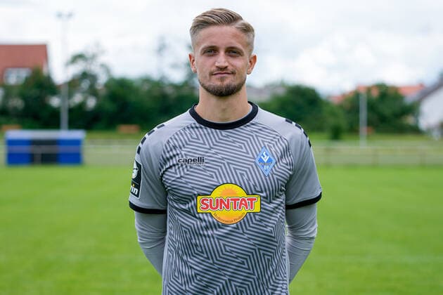 Jan Christoph Bartels Goalkeeper SV Waldhof Mannheim 3 League, Portrait Date 2021 2022 xozx