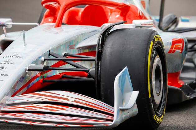 Reveal of the prototype for the 2022 F1 season, F1 Grand Prix of Great Britain at Silverstone Circuit on July 15, 2021 in Silverstone, Great Britain Photo by HOCH ZWEI Silverstone Great Britain