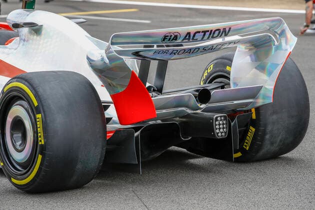 Reveal of the prototype for the 2022 F1 season, F1 Grand Prix of Great Britain at Silverstone Circuit on July 15, 2021 in Silverstone, Great Britain Photo by HOCH ZWEI Silverstone Great Britain
