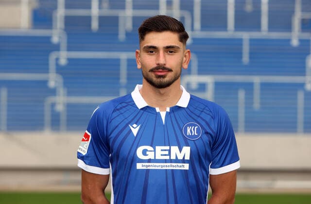 Karlsruher SC portrait date season 2021 2022 Malik Batmaz, Karlsruher SC, 2 Bundesliga, portrait date 2021 2022