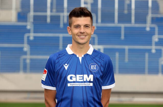 Karlsruher SC portrait appointment season 2021 2022 Marvin Wanitzek, Karlsruher SC, 2 Bundesliga, portrait appointment 2021 2022