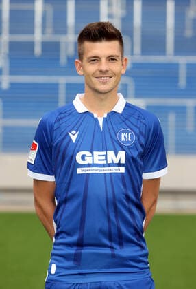 Karlsruher SC portrait appointment season 2021 2022 Marvin Wanitzek, Karlsruher SC, 2 Bundesliga, portrait appointment 2021 2022