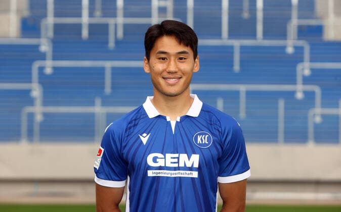 Karlsruher SC portraiture date 2021 2022 season Kyoung Rok Choi, Karlsruher SC, 2 Bundesliga, portraiture date 2021 2022 season.