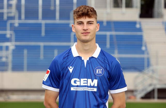 Karlsruher SC portrait appointment season 2021 2022 Dominik Kother, Karlsruher SC, 2 Bundesliga, portrait appointment 2021 2022
