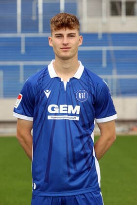 Karlsruher SC portrait appointment season 2021 2022 Dominik Kother, Karlsruher SC, 2 Bundesliga, portrait appointment 2021 2022