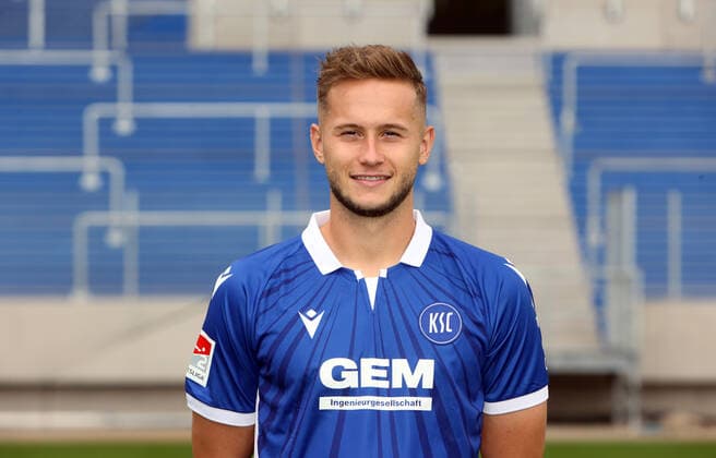 Karlsruher SC portrait appointment season 2021 2022 Christoph Kobald, Karlsruher SC, 2 Bundesliga, portrait appointment 2021 2022