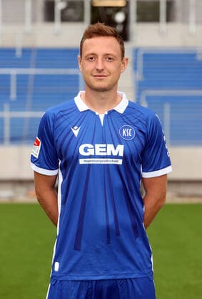 Karlsruher SC portrait date season 2021 2022 Robin Bormuth, Karlsruher SC, 2 Bundesliga, portrait date 2021 2022