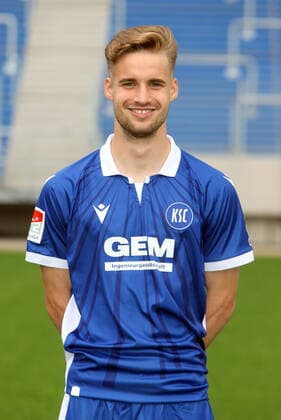 Karlsruher SC portrait appointment season 2021 2022 Janis Rabold, Karlsruher SC, 2 Bundesliga, portrait appointment 2021 2022
