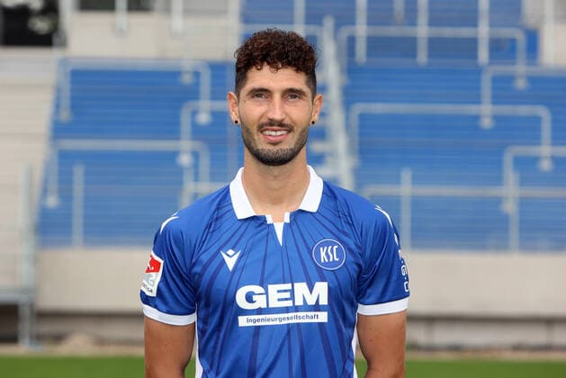 Karlsruher SC portrait appointment season 2021 2022 Fabio Kaufmann, Karlsruher SC, 2 Bundesliga, portrait appointment 2021 2022