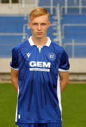 Karlsruher SC portrait date season 2021 2022 Tim Breithaupt, Karlsruher SC, 2 Bundesliga, portrait date 2021 2022