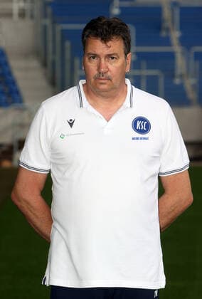 Karlsruher SC Portraittermin season 2021 2022 Torsten Merkel Zeugwart , Karlsruher SC, 2 Bundesliga, Portraättermin 2021 2022