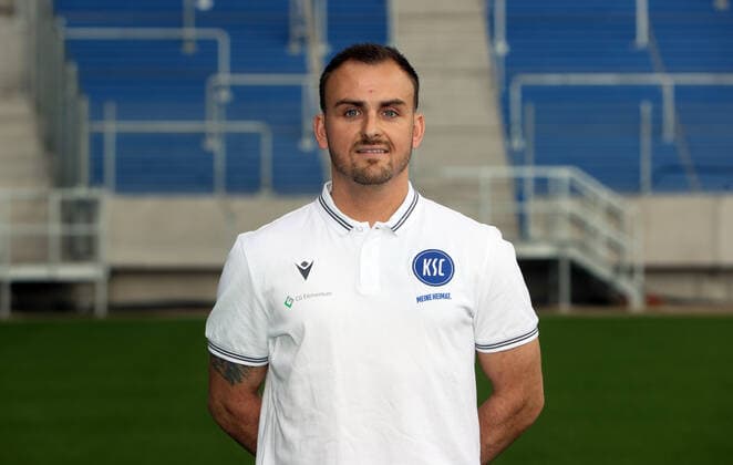 Karlsruher SC portrait appointment season 2021 2022 Matteo Poppert Physiotherapist , Karlsruher SC, 2 Bundesliga, portrait appointment 2021 2022