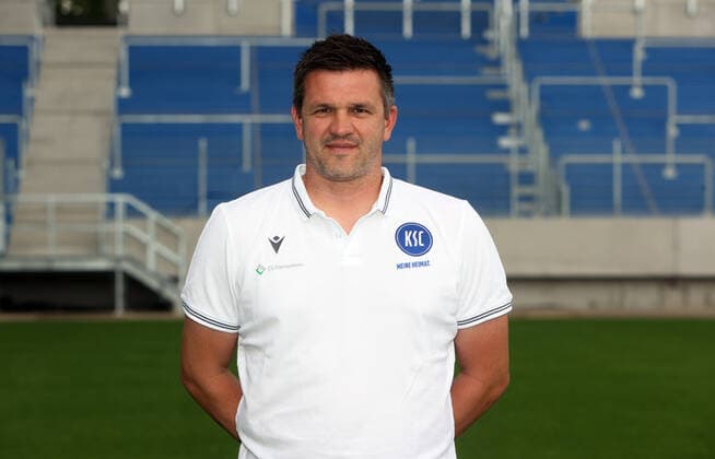 Karlsruher SC Portraittermin season 2021 2022 Zlatan Bajramovic Co Trainer , Karlsruher SC, 2 Bundesliga, Portraättermin 2021 2022