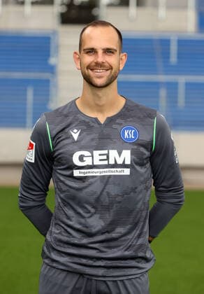Karlsruher SC portrait appointment season 2021 2022 Marius Gersbeck, Karlsruher SC, 2 Bundesliga, portrait appointment 2021 2022