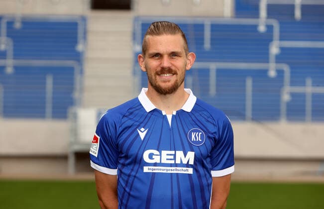 Karlsruher SC portrait appointment season 2021 2022 Sebastian Jung, Karlsruher SC, 2 Bundesliga, portrait appointment 2021 2022