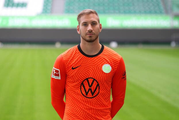 VfL photo appointment Wolfsburg, 13 07 2021, FOOTBALL VfL Wolfsburg, Bundesliga, photo appointment, season 2021 22 goalkeeper Niklas Klinger VfL Wolfsburg