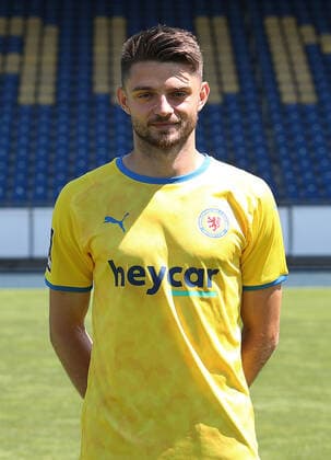 Maurice Multhaup Eintracht Braunschweig 3 league, portrait date 2021 2022