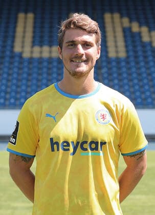 Benjamin Girth Eintracht Braunschweig 3 league, portrait date 2021 2022