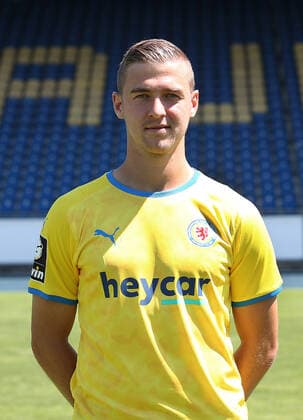Martin Kobylanski Eintracht Braunschweig 3 league, portrait date 2021 2022