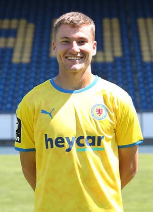 Luis Goerlich Eintracht Braunschweig 3 league, portrait date 2021 2022