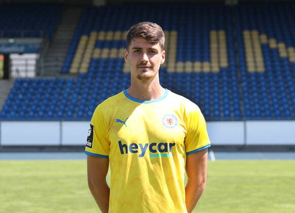Danielo Wiebe Eintracht Braunschweig 3 league, portrait date 2021 2022