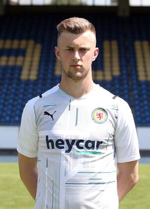 Lennart Schulze Koekelsum Eintracht Braunschweig 3 league, portrait date 2021 2022