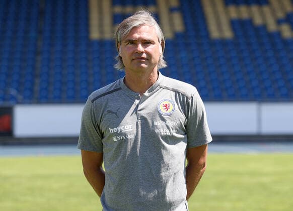 Co-coach Matthias Lust Eintracht Braunschweig 3 league, portrait date 2021 2022
