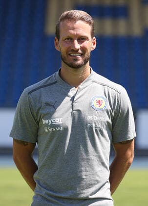 Co-coach Marc Pfitzner Eintracht Braunschweig 3 league, portrait date 2021 2022