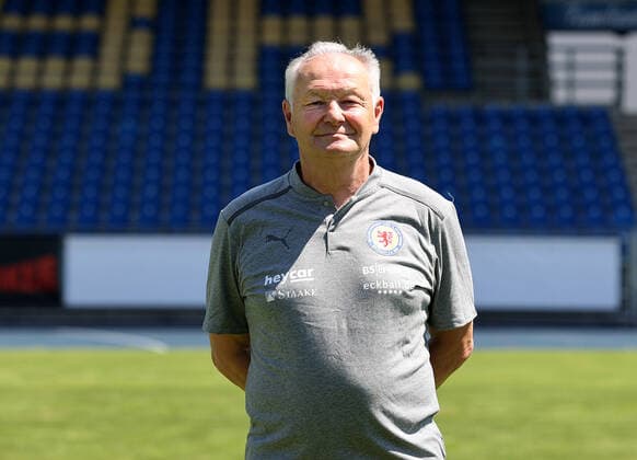 Supervisor Berthold Schliwa Eintracht Braunschweig 3 league, portrait date 2021 2022