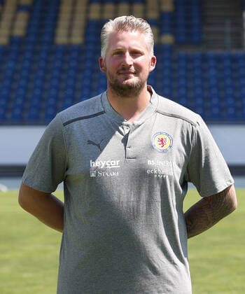 Physiotherapist Florian Horn Eintracht Braunschweig 3 league, portrait date 2021 2022
