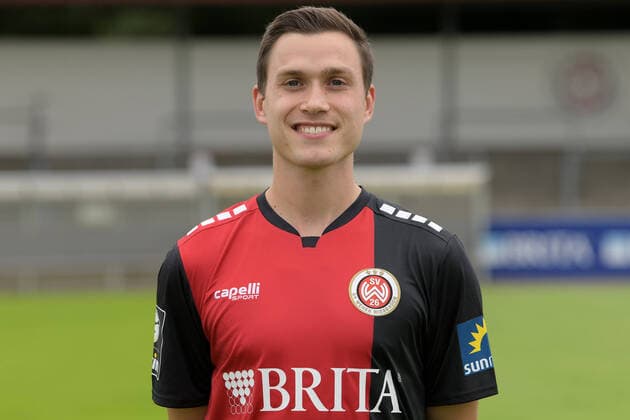 15 07 2021, xjhx, football 3 league, SV Wehen Wiesbaden portrait date 2021 2022 emspor, v l Gianluca Korte DFL DFB REGULATES PROHIBIT ANY USE OF PHOTOGRAPHS as IMAGE SEQUENCES and or QUASI VIDEO Wehen