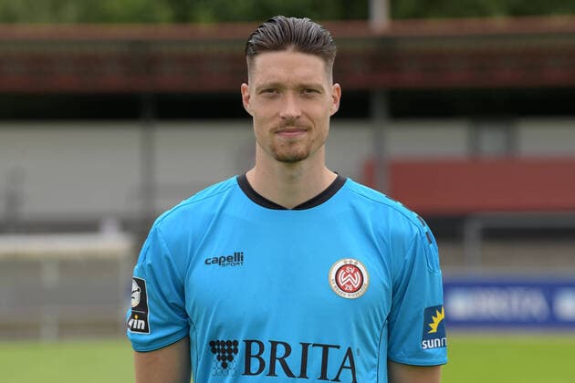 15 07 2021, xjhx, football 3 league, SV Wehen Wiesbaden portrait date 2021 2022 emspor, v l Florian Stritzel DFL DFB REGULATES PROHIBIT ANY USE OF PHOTOGRAPHS as IMAGE SEQUENCES and or QUASI VIDEO Wehen
