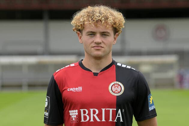 15 07 2021, xjhx, football 3 league, SV Wehen Wiesbaden portrait date 2021 2022 emspor, v l Benedict Hollerbach DFL DFB REGULATES PROHIBIT ANY USE OF PHOTOGRAPHS as IMAGE SEQUENCES and or QUASI VIDEO Wehen