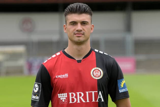 15 07 2021, xjhx, football 3 league, SV Wehen Wiesbaden portrait date 2021 2022 emspor, v l Jozo Stanic DFL DFB REGULATES PROHIBIT ANY USE OF PHOTOGRAPHS as IMAGE SEQUENCES and or QUASI VIDEO Wehen
