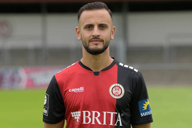 15 07 2021, xjhx, football 3 league, SV Wehen Wiesbaden portrait date 2021 2022 emspor, v l Mehmet Kurt DFL DFB REGULATES PROHIBIT ANY USE OF PHOTOGRAPHS as IMAGE SEQUENCES and or QUASI VIDEO Wehen