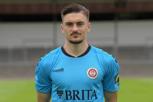 15 07 2021, xjhx, football 3 league, SV Wehen Wiesbaden portrait date 2021 2022 emspor, v l Arthur Lyska DFL DFB REGULATES PROHIBIT ANY USE OF PHOTOGRAPHS as IMAGE SEQUENCES and or QUASI VIDEO Wehen