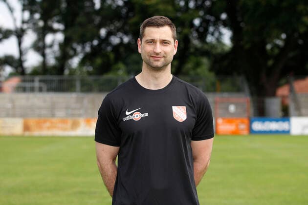 15 07 2021, Wilhelm Langrehr Stadium, Garbsen, 3 League, TSV Havelse team photo and portrait appointment, in picture Claas Benk athletic trainer, Havelse TSV Havelse