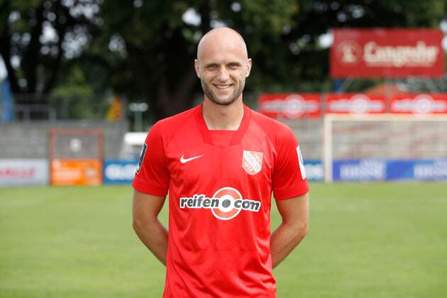 15 07 2021, Wilhelm Langrehr Stadion, Garbsen, 3 Liga, TSV Havelse team photo and portrait appointment, in picture Jonas Sonnenberg 5, Havelse TSV Havelse